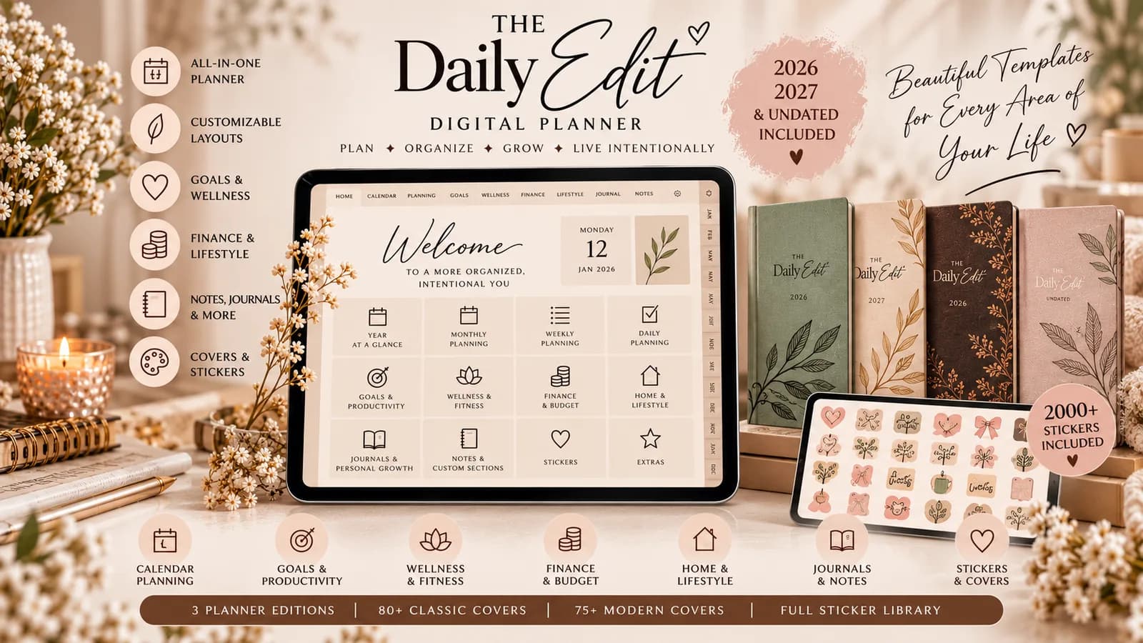The Daily Edit Digital Planner